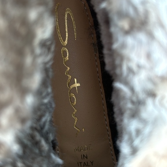 Santoni Faux Fur Suede Boots - Picture 5 of 6